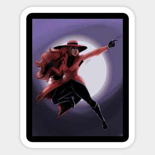 Carmen Sandiego Sticker